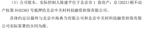 im电竞·(中国)官方网站中外名人实际控制人陈建平拟向北京中海典当有限公司申请1(图2)